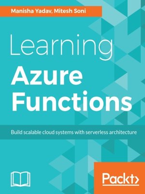 cover image of Learning Azure Functions